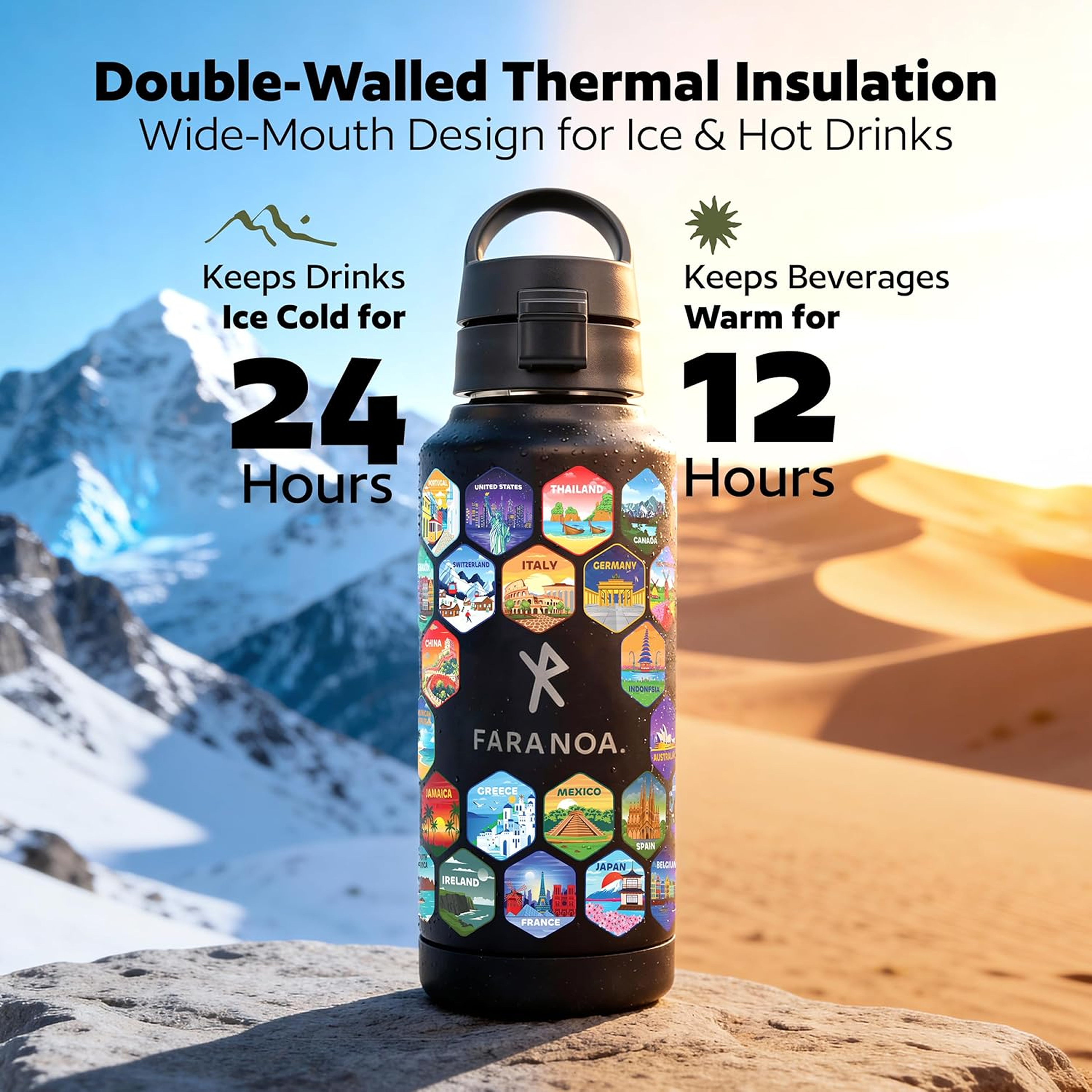 DOUBLED WALLED STAINLESS STEEL